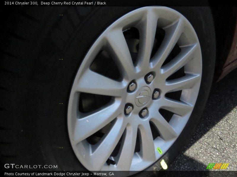 Deep Cherry Red Crystal Pearl / Black 2014 Chrysler 300