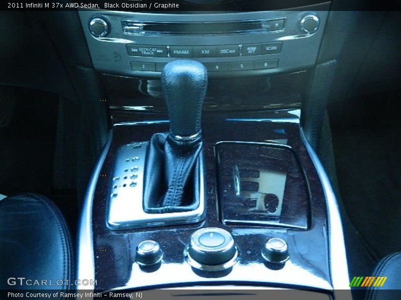 Black Obsidian / Graphite 2011 Infiniti M 37x AWD Sedan