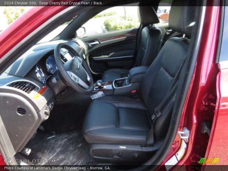 Deep Cherry Red Crystal Pearl / Black 2014 Chrysler 300