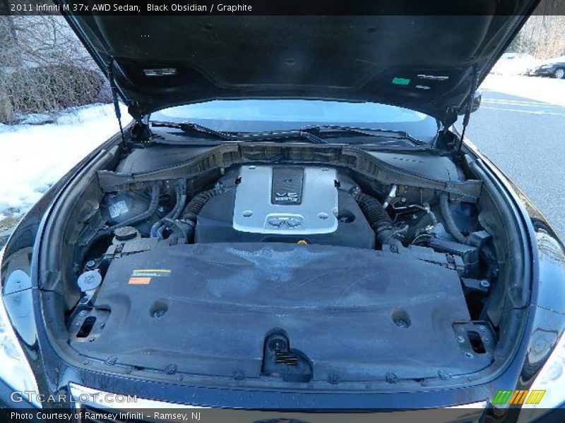 Black Obsidian / Graphite 2011 Infiniti M 37x AWD Sedan