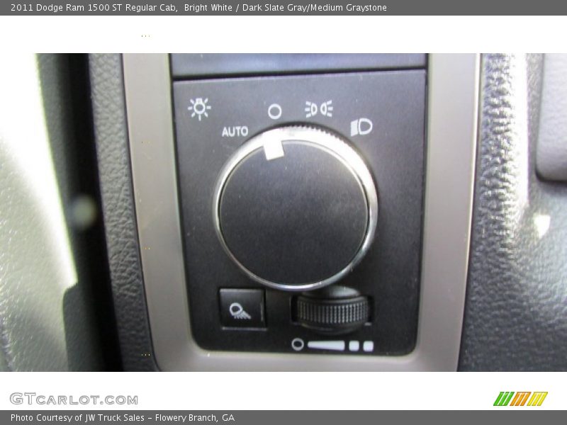 Bright White / Dark Slate Gray/Medium Graystone 2011 Dodge Ram 1500 ST Regular Cab