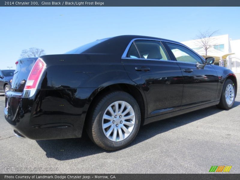 Gloss Black / Black/Light Frost Beige 2014 Chrysler 300