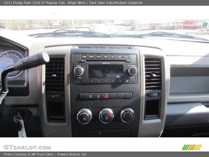 Bright White / Dark Slate Gray/Medium Graystone 2011 Dodge Ram 1500 ST Regular Cab