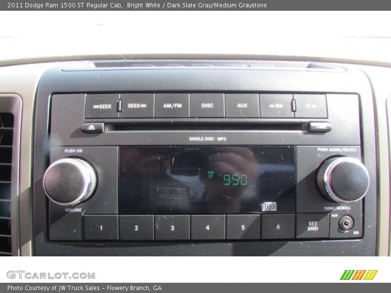 Bright White / Dark Slate Gray/Medium Graystone 2011 Dodge Ram 1500 ST Regular Cab
