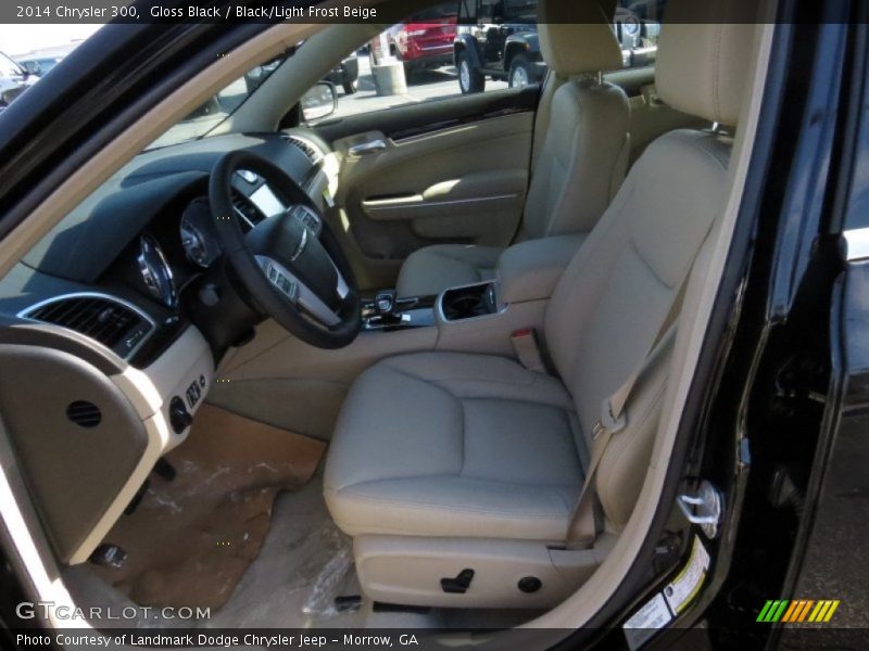 Gloss Black / Black/Light Frost Beige 2014 Chrysler 300