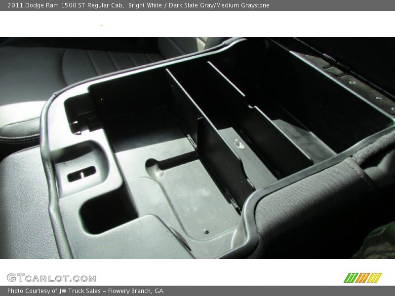 Bright White / Dark Slate Gray/Medium Graystone 2011 Dodge Ram 1500 ST Regular Cab