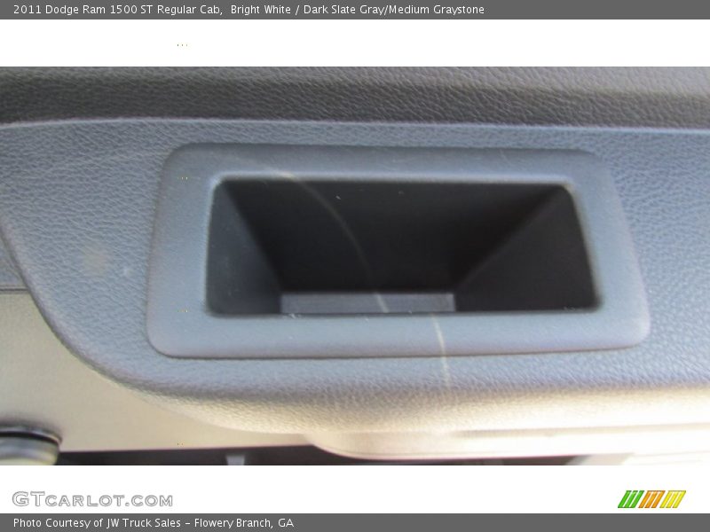 Bright White / Dark Slate Gray/Medium Graystone 2011 Dodge Ram 1500 ST Regular Cab