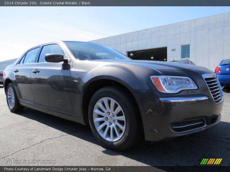 Granite Crystal Metallic / Black 2014 Chrysler 300