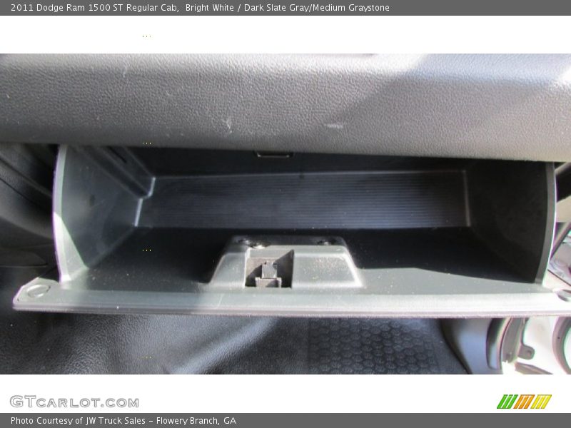 Bright White / Dark Slate Gray/Medium Graystone 2011 Dodge Ram 1500 ST Regular Cab