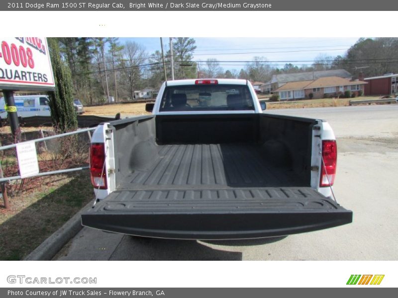 Bright White / Dark Slate Gray/Medium Graystone 2011 Dodge Ram 1500 ST Regular Cab