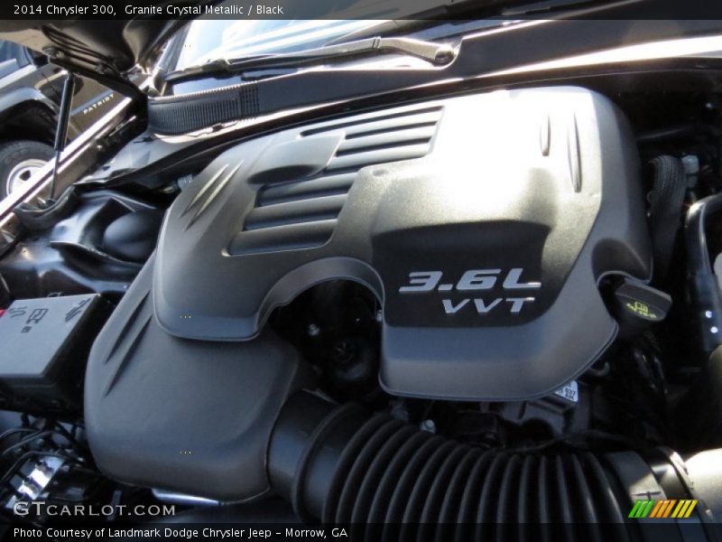 Granite Crystal Metallic / Black 2014 Chrysler 300