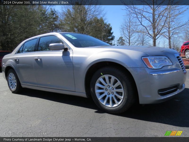 Billet Silver Metallic / Black 2014 Chrysler 300