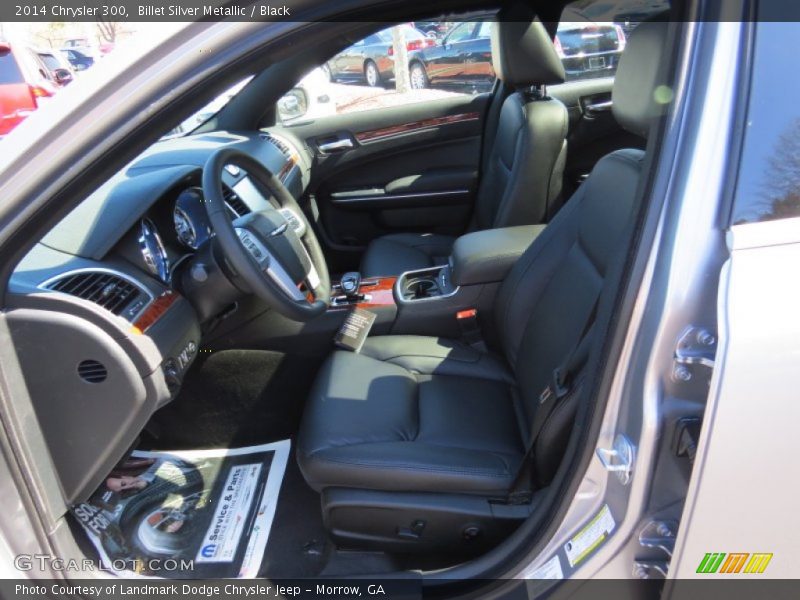 Billet Silver Metallic / Black 2014 Chrysler 300
