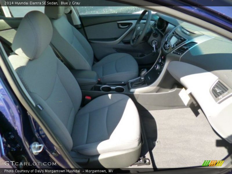 Blue / Gray 2014 Hyundai Elantra SE Sedan