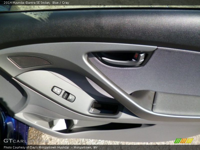 Blue / Gray 2014 Hyundai Elantra SE Sedan