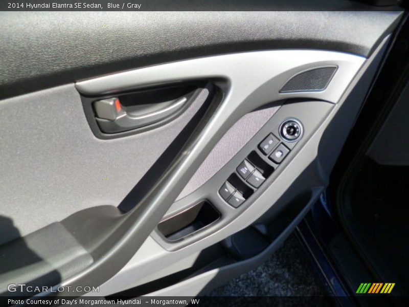 Blue / Gray 2014 Hyundai Elantra SE Sedan