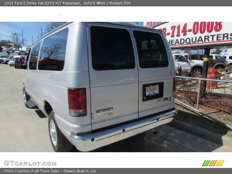 Oxford White / Medium Flint 2013 Ford E Series Van E350 XLT Passenger