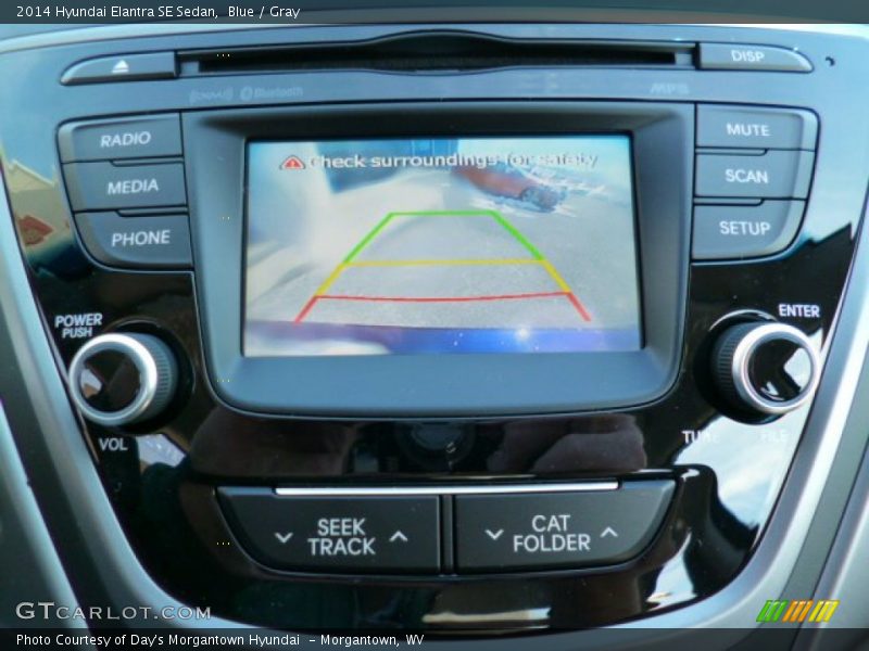 Blue / Gray 2014 Hyundai Elantra SE Sedan