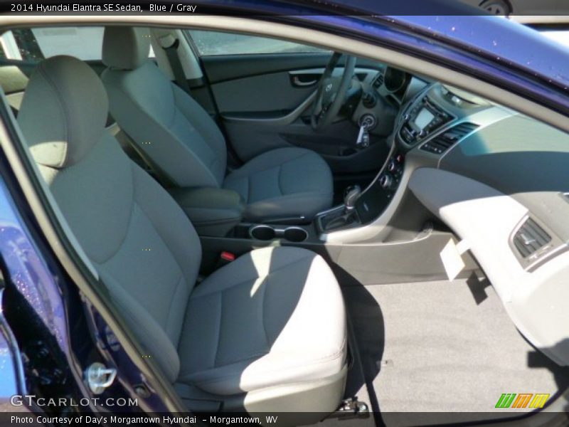 Blue / Gray 2014 Hyundai Elantra SE Sedan