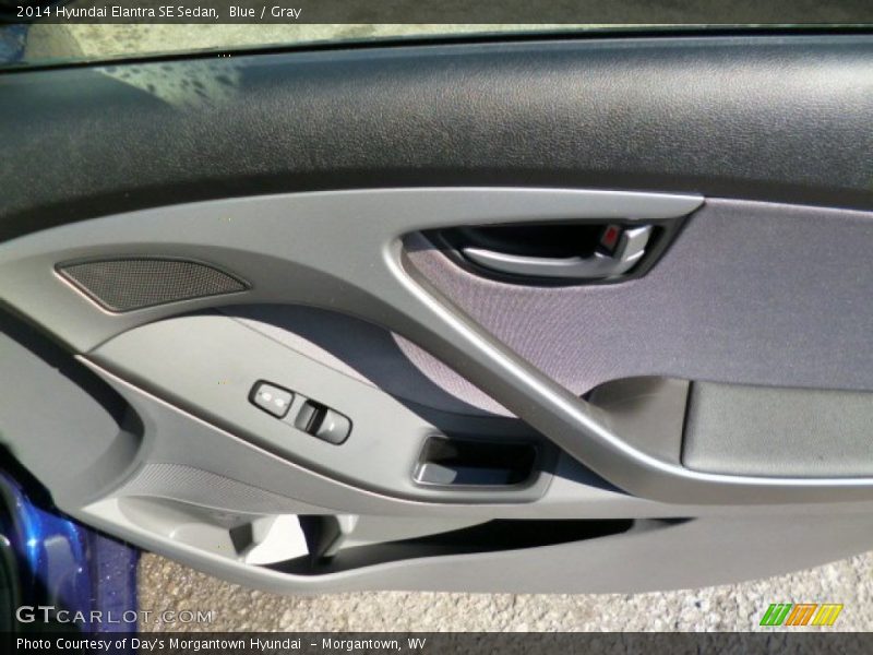 Blue / Gray 2014 Hyundai Elantra SE Sedan