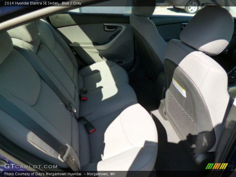 Blue / Gray 2014 Hyundai Elantra SE Sedan
