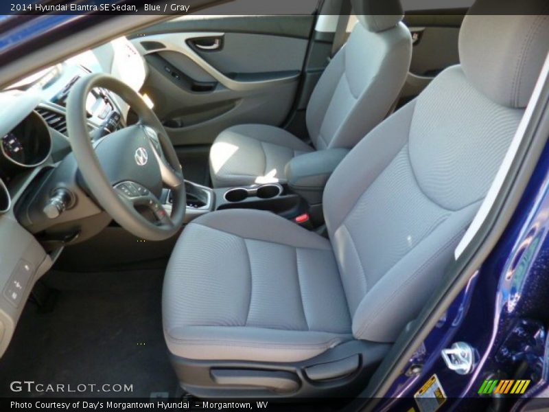 Blue / Gray 2014 Hyundai Elantra SE Sedan