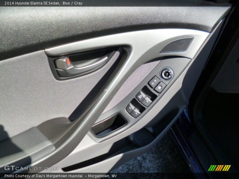 Blue / Gray 2014 Hyundai Elantra SE Sedan