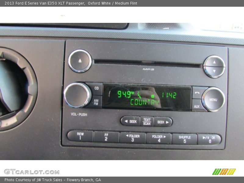 Oxford White / Medium Flint 2013 Ford E Series Van E350 XLT Passenger