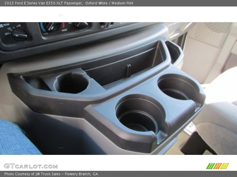 Oxford White / Medium Flint 2013 Ford E Series Van E350 XLT Passenger