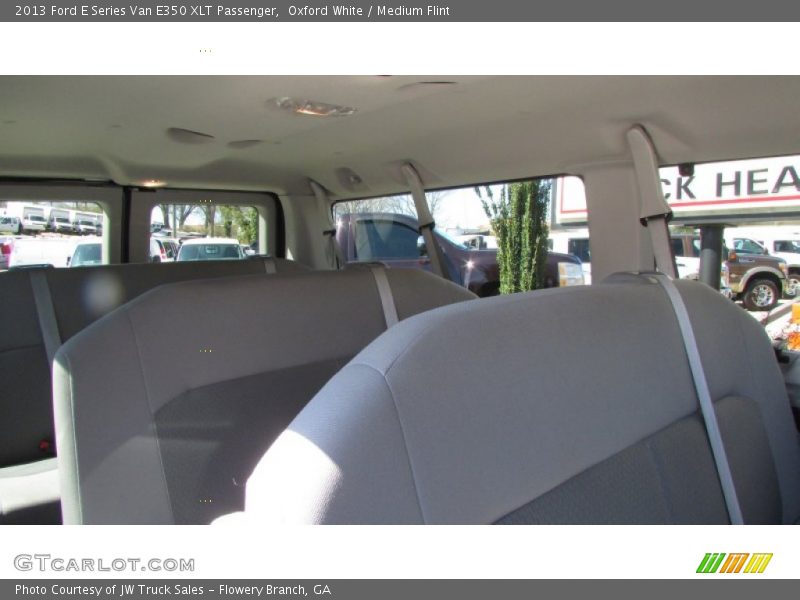 Oxford White / Medium Flint 2013 Ford E Series Van E350 XLT Passenger