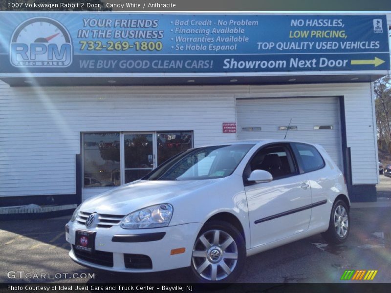 Candy White / Anthracite 2007 Volkswagen Rabbit 2 Door