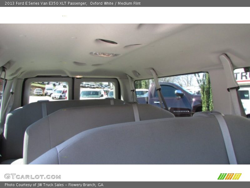 Oxford White / Medium Flint 2013 Ford E Series Van E350 XLT Passenger