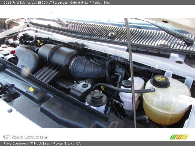 Oxford White / Medium Flint 2013 Ford E Series Van E350 XLT Passenger