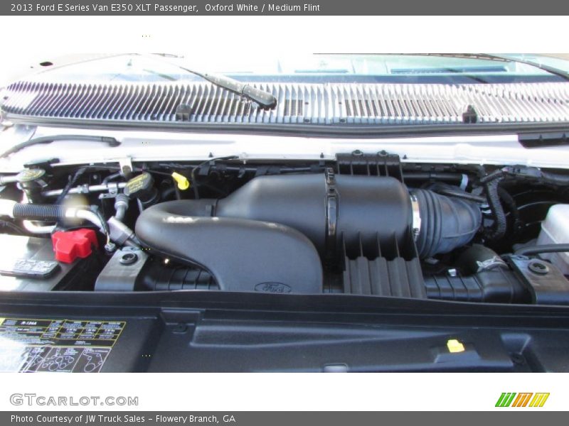 Oxford White / Medium Flint 2013 Ford E Series Van E350 XLT Passenger