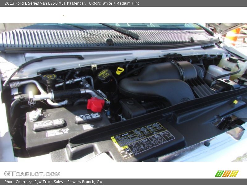 Oxford White / Medium Flint 2013 Ford E Series Van E350 XLT Passenger
