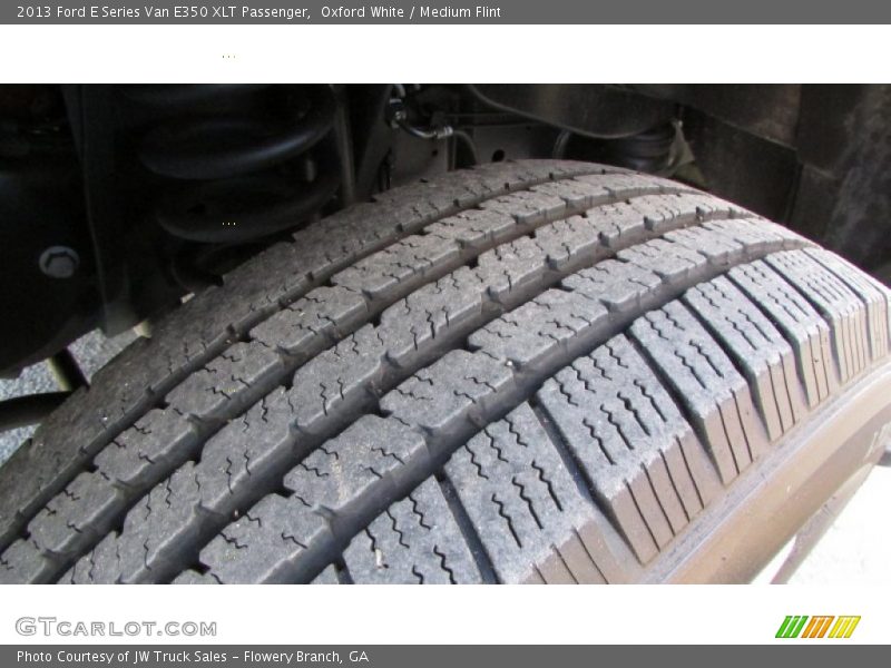 Oxford White / Medium Flint 2013 Ford E Series Van E350 XLT Passenger