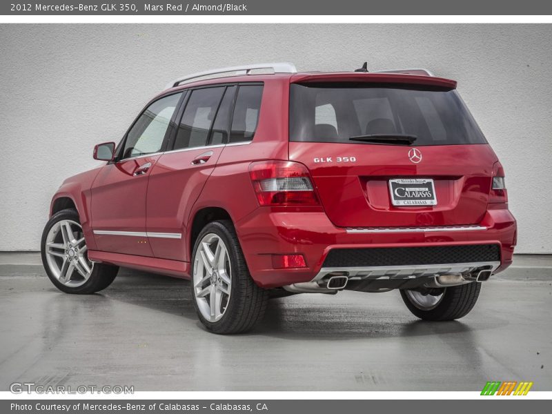 Mars Red / Almond/Black 2012 Mercedes-Benz GLK 350
