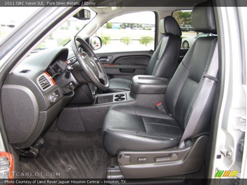 Pure Silver Metallic / Ebony 2011 GMC Yukon SLE