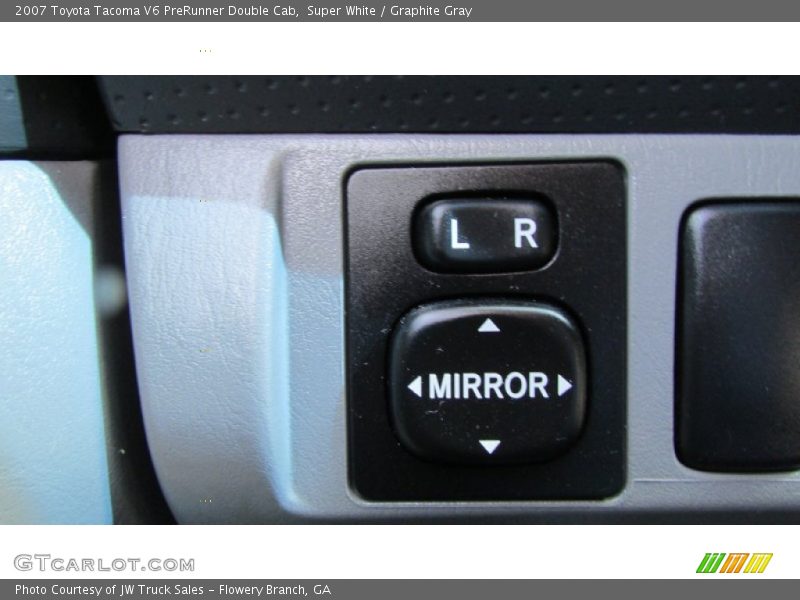 Super White / Graphite Gray 2007 Toyota Tacoma V6 PreRunner Double Cab