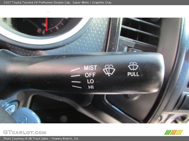 Super White / Graphite Gray 2007 Toyota Tacoma V6 PreRunner Double Cab