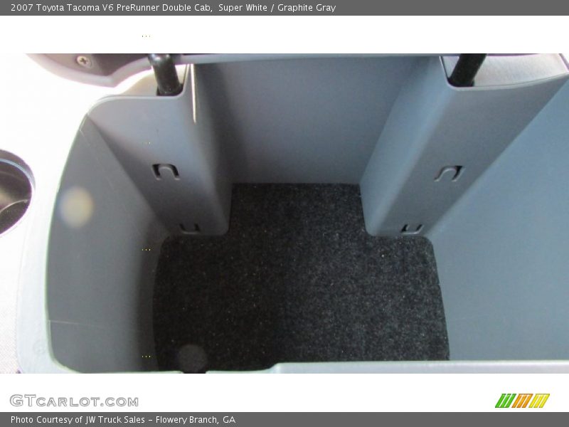 Super White / Graphite Gray 2007 Toyota Tacoma V6 PreRunner Double Cab