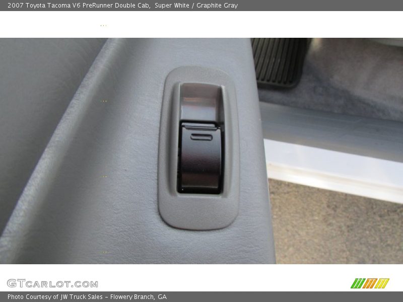 Super White / Graphite Gray 2007 Toyota Tacoma V6 PreRunner Double Cab