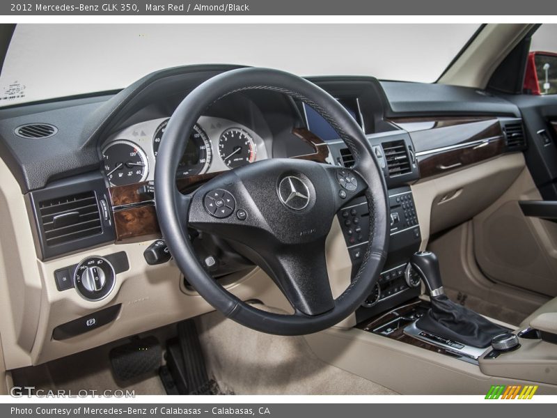 Mars Red / Almond/Black 2012 Mercedes-Benz GLK 350