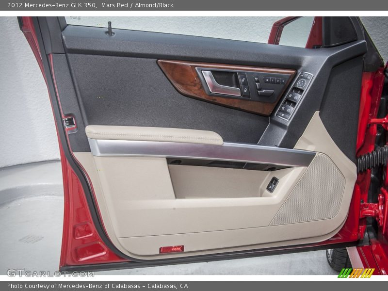 Mars Red / Almond/Black 2012 Mercedes-Benz GLK 350