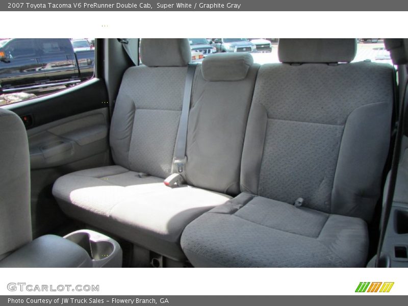 Super White / Graphite Gray 2007 Toyota Tacoma V6 PreRunner Double Cab