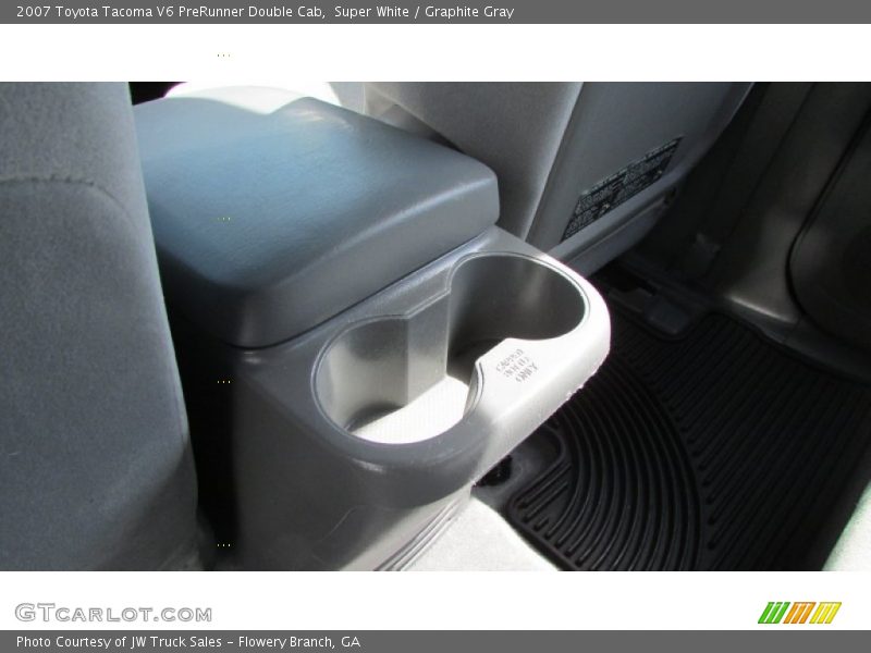Super White / Graphite Gray 2007 Toyota Tacoma V6 PreRunner Double Cab
