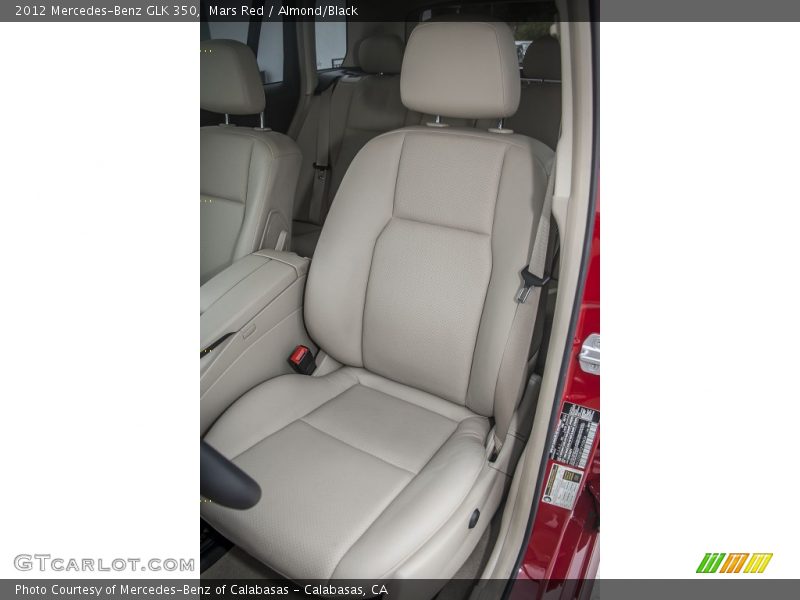 Mars Red / Almond/Black 2012 Mercedes-Benz GLK 350