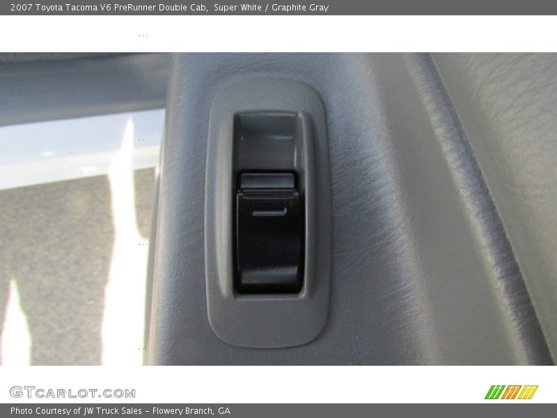 Super White / Graphite Gray 2007 Toyota Tacoma V6 PreRunner Double Cab