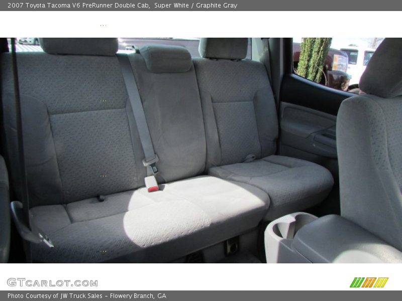 Super White / Graphite Gray 2007 Toyota Tacoma V6 PreRunner Double Cab