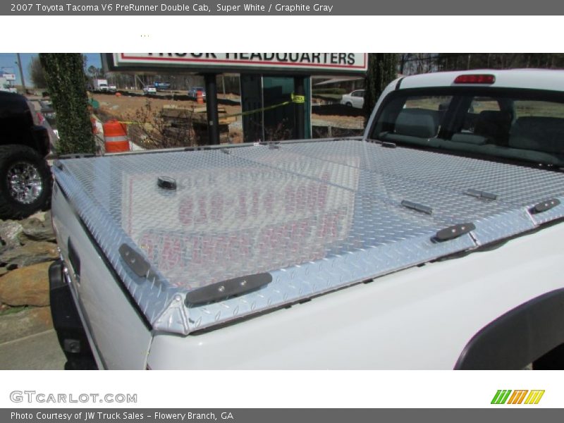 Super White / Graphite Gray 2007 Toyota Tacoma V6 PreRunner Double Cab